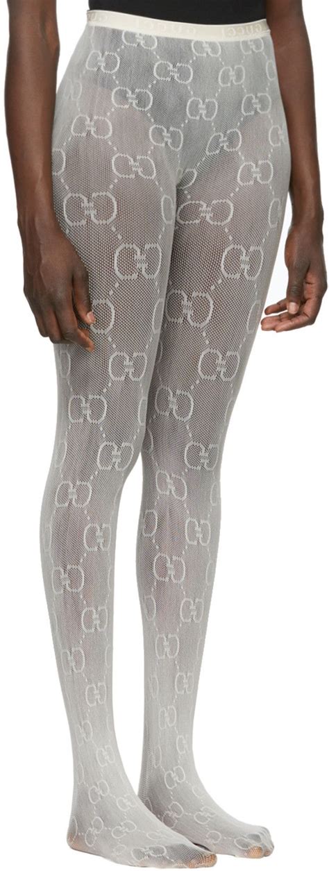 gucci panty white|Gucci tights next day delivery.